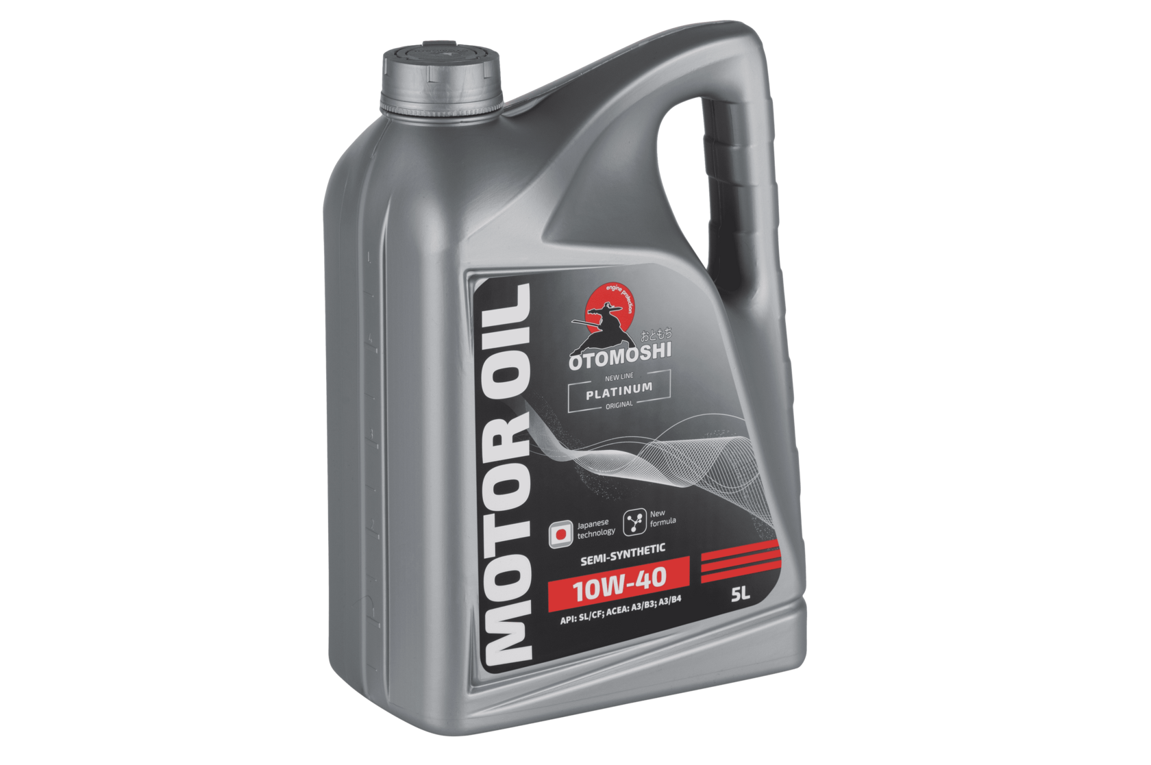 Универсальное моторное масло OTOMOSHI PLATINUM 10W-40 - 5 л