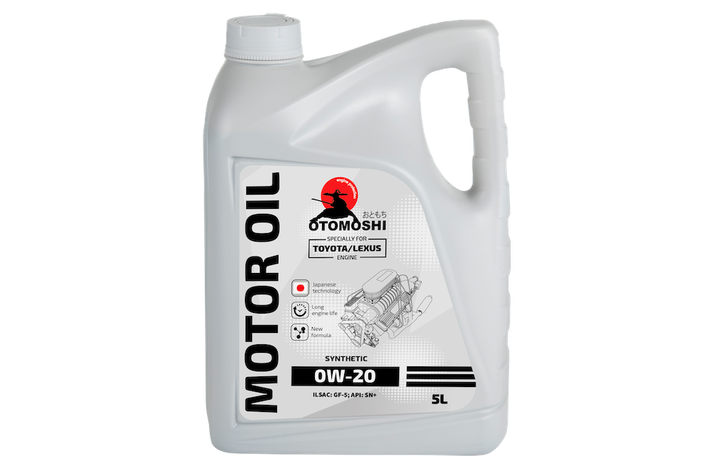 Моторное масло 0W-20 OTOMOSHI for Toyota/Lexus - 5 л