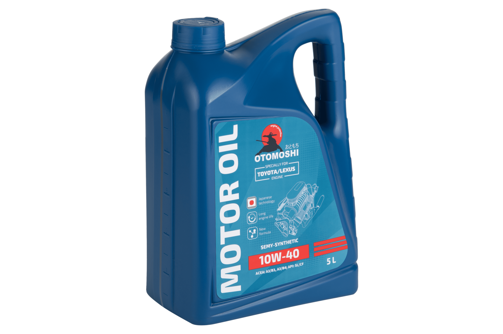 Моторное масло 10W-40 OTOMOSHI for Toyota/Lexus - 5 л