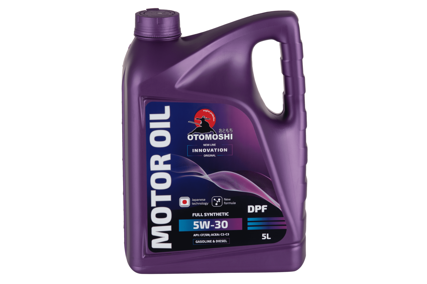 Универсальное моторное масло OTOMOSHI INNOVATION DPF 5W-30 - 5 л
