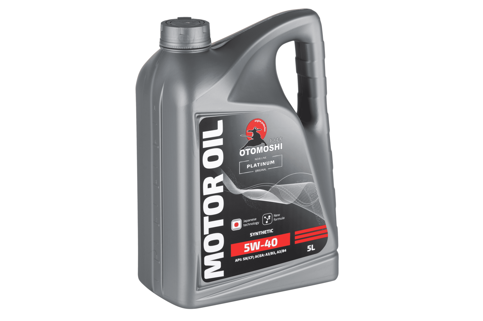 Универсальное моторное масло OTOMOSHI PLATINUM 5W-40 - 5 л