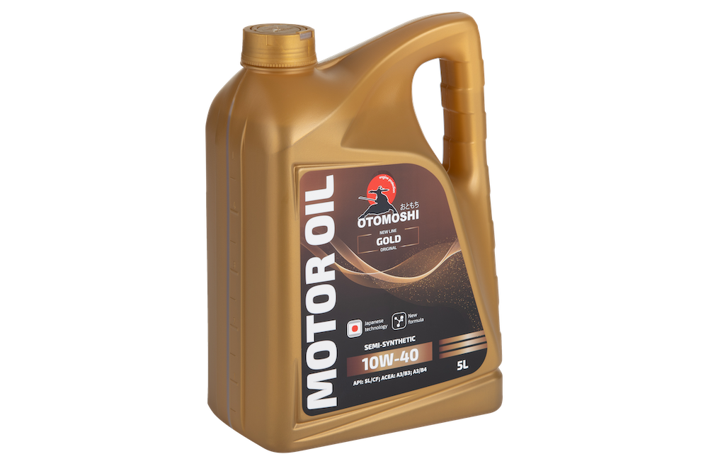 Универсальное моторное масло OTOMOSHI GOLD 10W-40 - 5 л