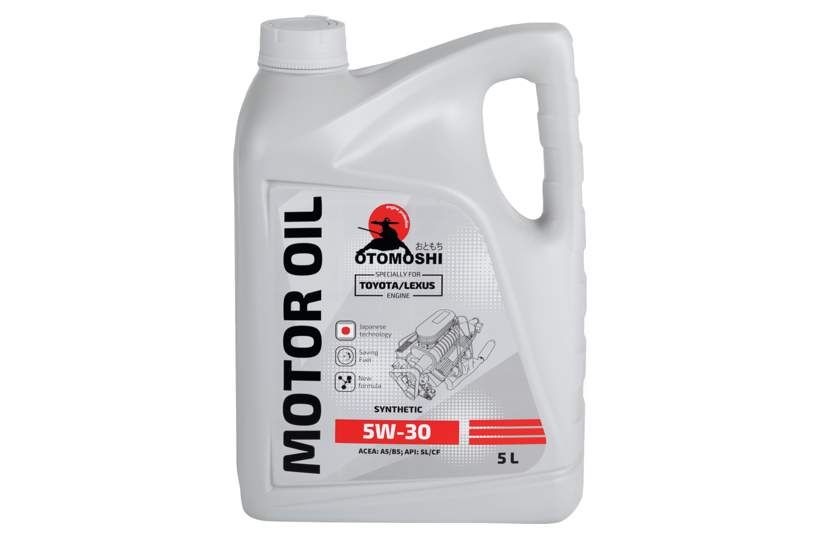 Моторное масло 5W-30 OTOMOSHI for Toyota/Lexus Synthetic - 5 л