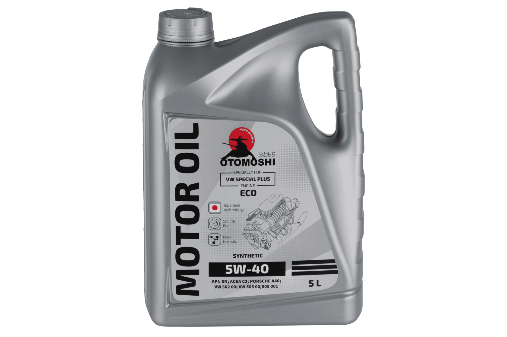 Моторное масло 5W-40 OTOMOSHI ECO for VW Special Plus - 5 л