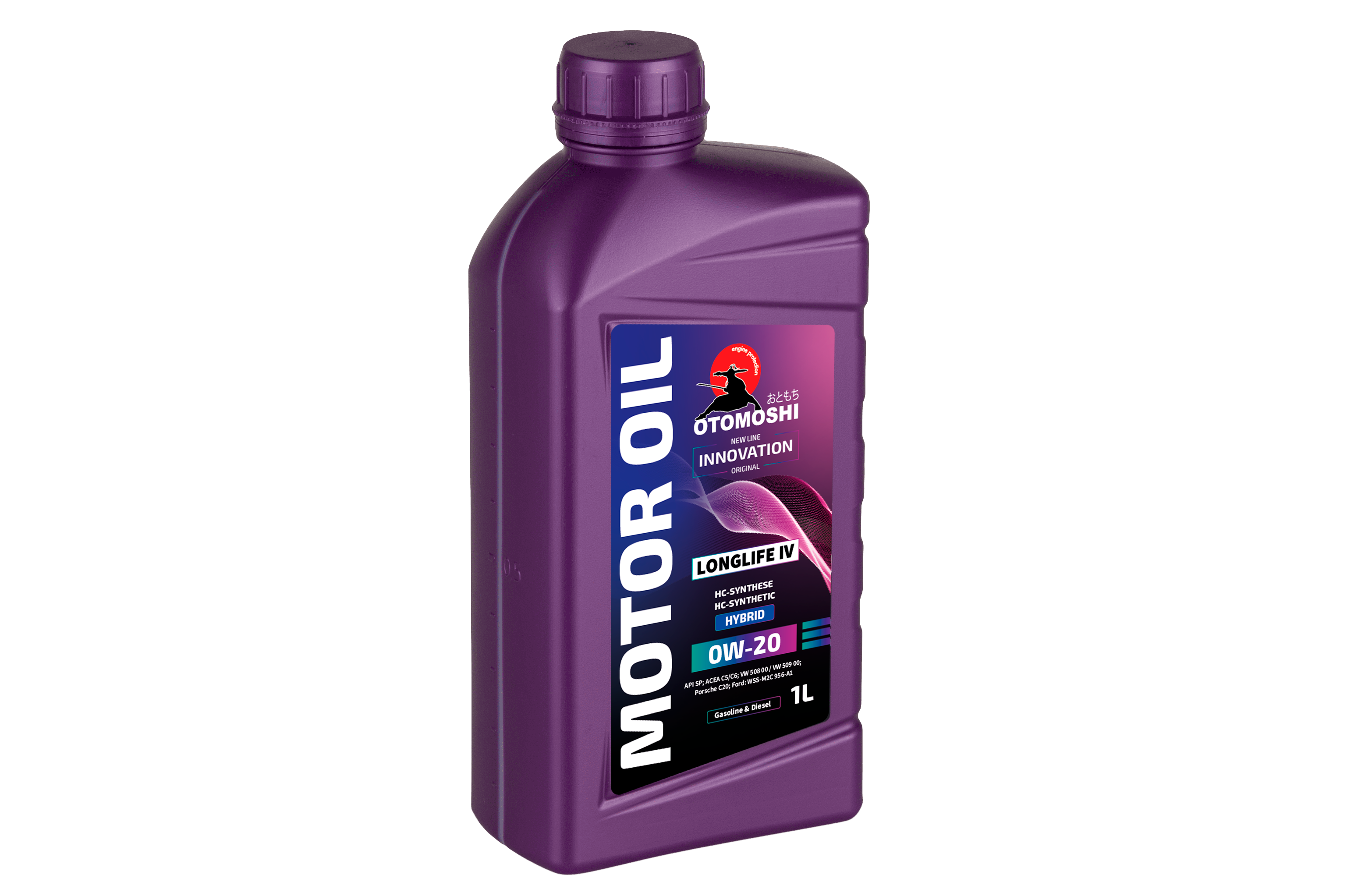 Универсальное моторное масло OTOMOSHI INNOVATION LONGLIFE IV 0W-20 - 1 л