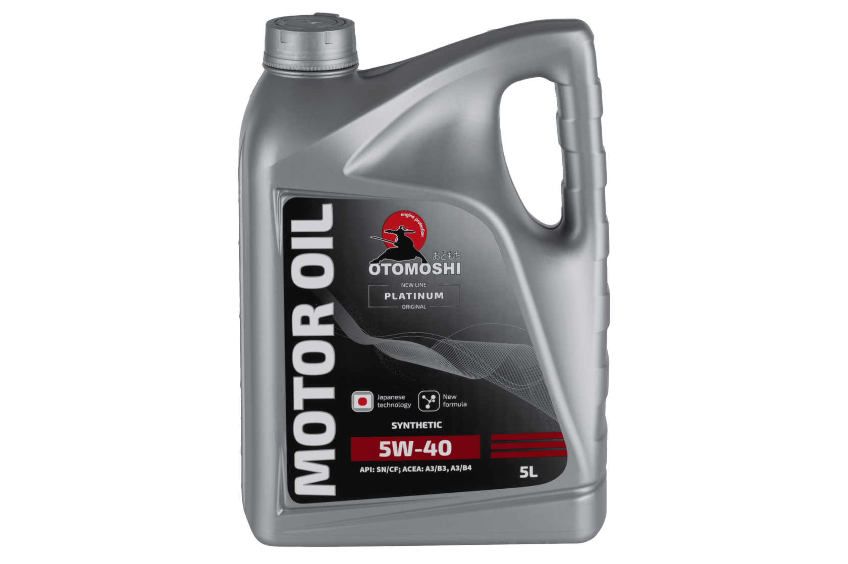 Универсальное моторное масло OTOMOSHI PLATINUM 5W-40 - 5 л