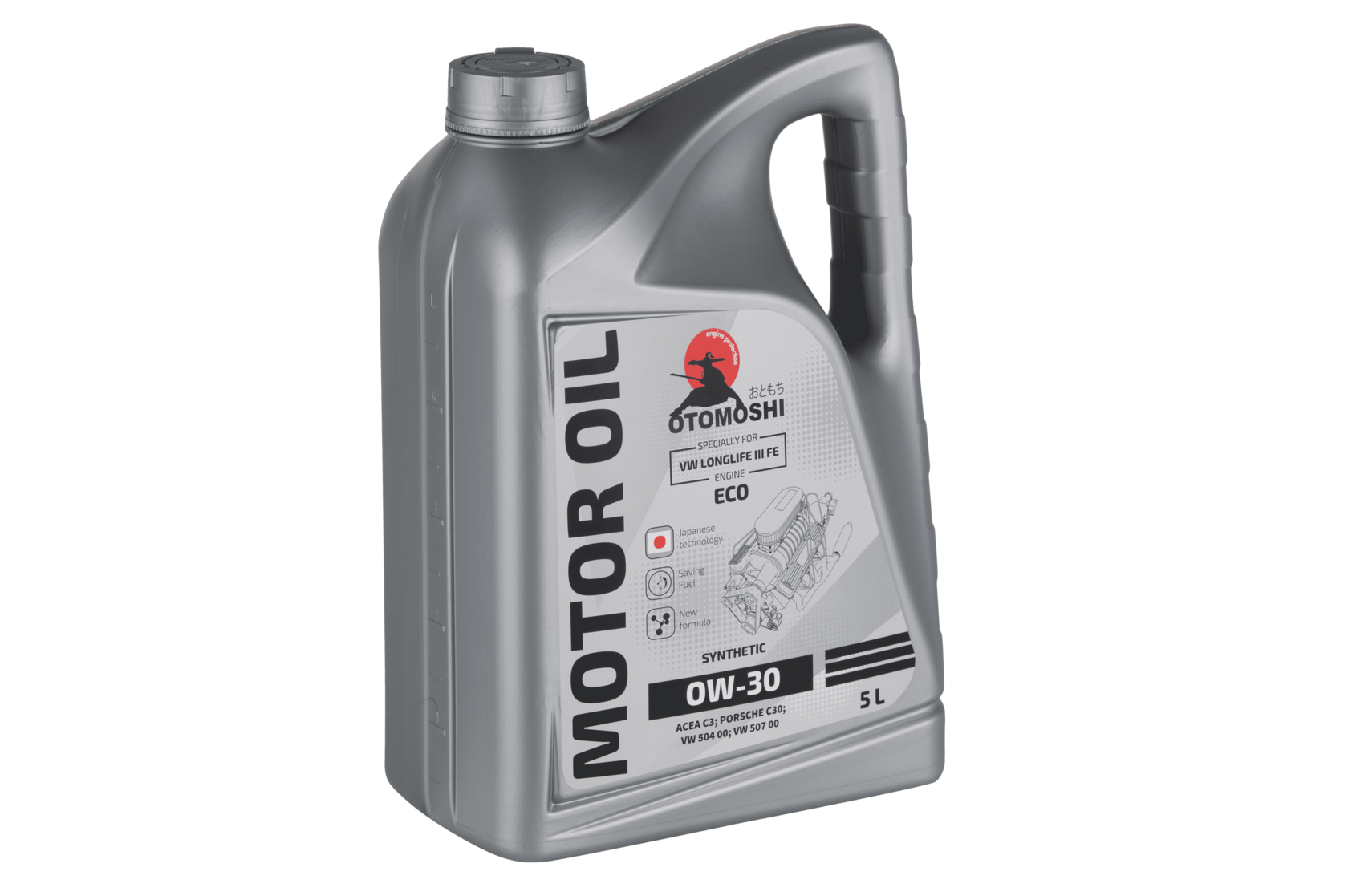 Моторное масло 0W-30 OTOMOSHI ECO for VW LongLife III FE - 5 л