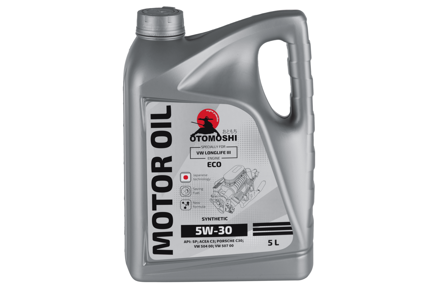 Моторное масло 5W-30 OTOMOSHI ECO for VW LongLife III - 5 л