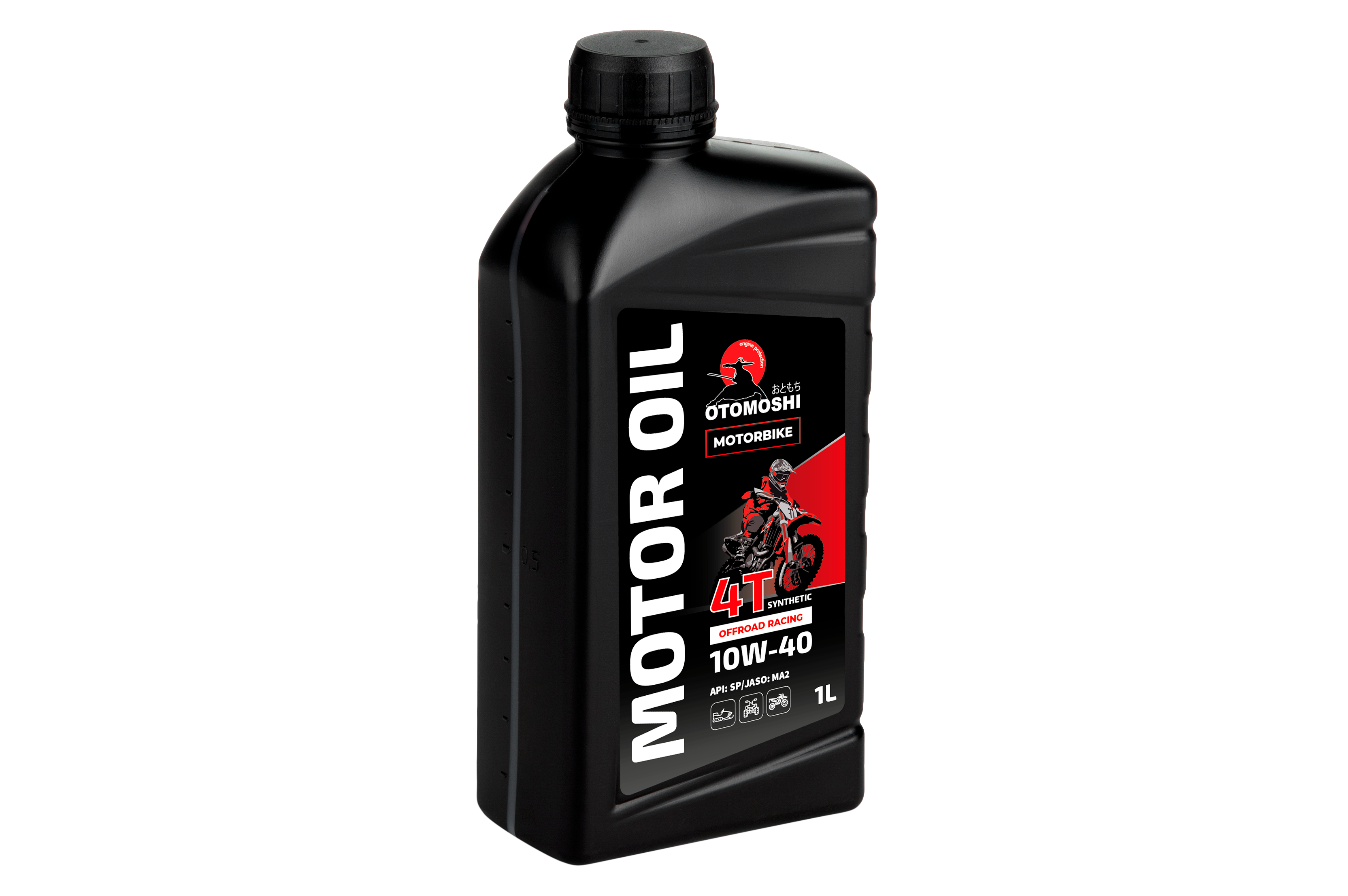 Моторное масло OTOMOSHI Motorbike 4T Offroad Racing 10W-40 - 1 л